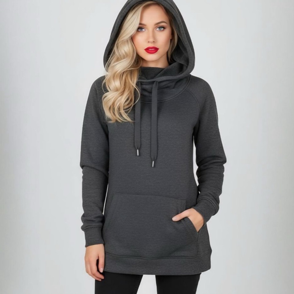 Athleta Nirvana Fleece Lined Pullover Hoodie - image 1